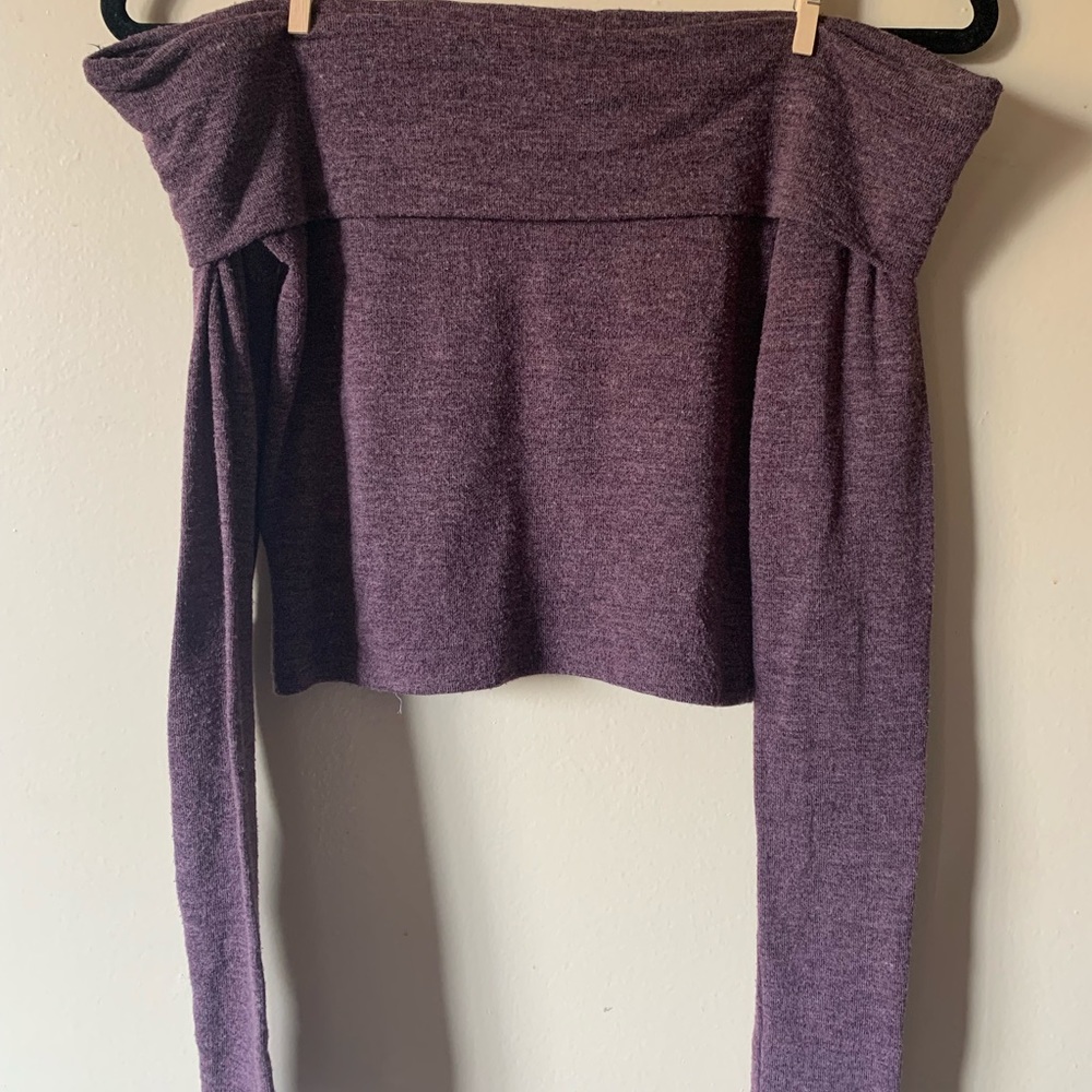 Forever 21 Purple crop top